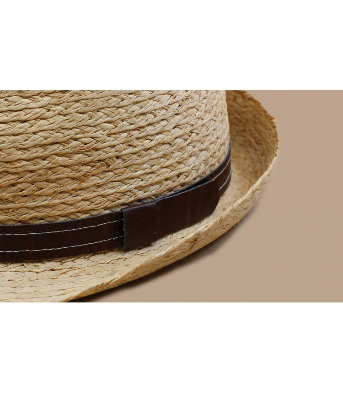 trilby paille pliable